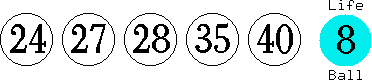 24 27 28 35 40 (08)