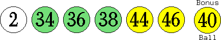 02 34 36 38 44 46 (40)